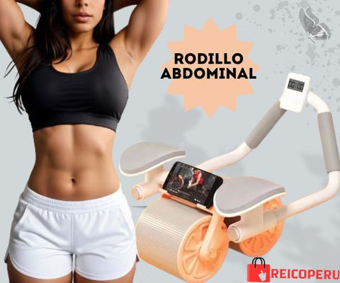 Image of RODILLO ABDOMINAL FIT CON REBOTE AUTOMÁTICO